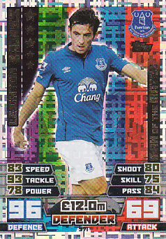 Leighton Baines Everton 2014/15 Topps Match Attax Man of the Match #371